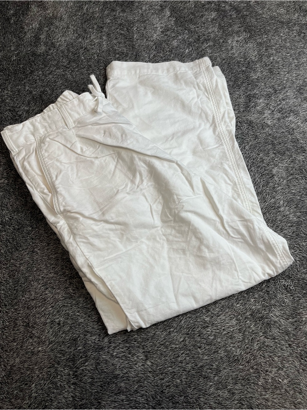 Polo Ralph Lauren Prepster White Easy Pants XXL TTG EEG Relaxed Fit Beach Chino